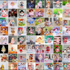 精品隐藏800+款精品微钩隐藏人偶图解全店图解部分带视频打包价-资料虚拟库