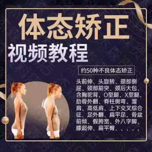 体态矫正运动评估视频教学课程健身身材管理纠正锻炼恢复教程-资料虚拟库