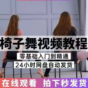 椅子舞教程视频 椅子舞技巧全套入门自学零基础学习教程素材-资料虚拟库