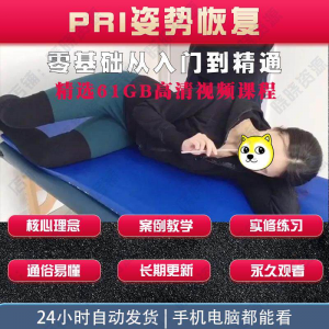pri姿势恢复技术视频教程呼吸动力技术姿势恢复纠正训练培训课程-资料虚拟库