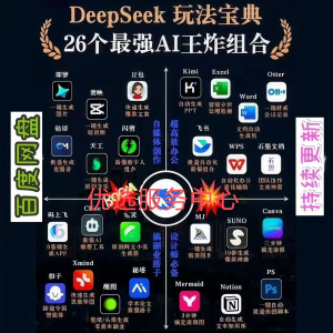兴趣培训DeepSeek+ai 教程2025最火AI操作学习赋能职场使用视频-资料虚拟库